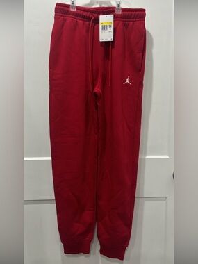 Jumpman Men’s small Jordan Red Fleece Sweatpants